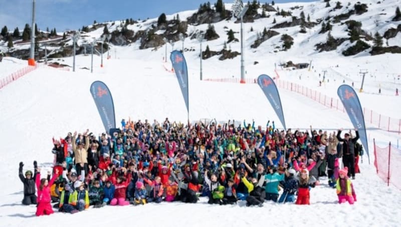 Die Kids hatten jede Menge Spaß im Schnee. (Bild: Ski Austria)