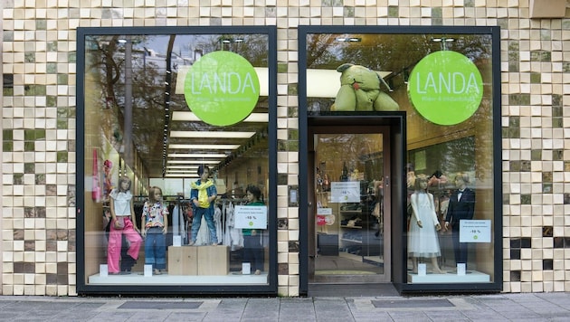 Baby &amp; Kindermode Landa offers a shopping experience with a feel-good atmosphere on almost 400 m² of sales space until the end of June. (Bild: Einöder Horst)