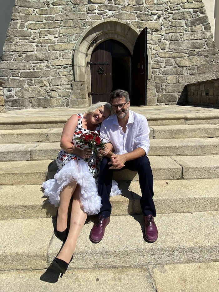 Barbara Balldini mit ihrem Patrick