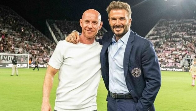David Beckham and Nicky Butt (Bild: Instagram.com/davidbeckham)