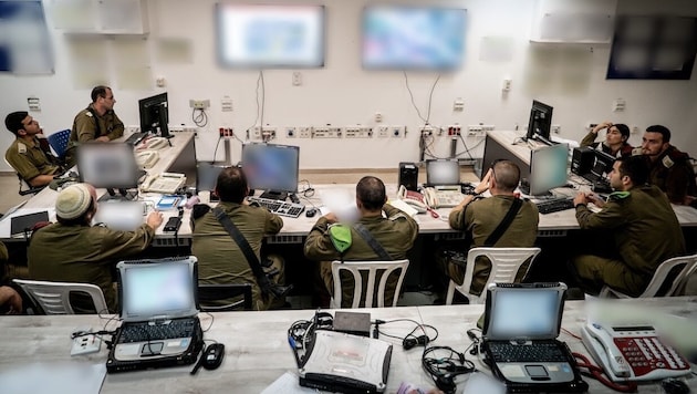 Israeli cyber soldiers (archive image) (Bild: IDF)