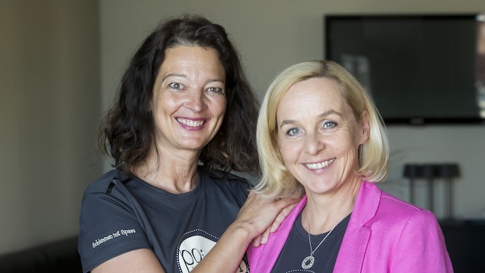 Andrea Petermann and Heike Montiperle have been a great team for almost 20 years.