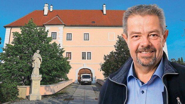 Gratzer is said to have cheated a customer as an electrician before the company went bankrupt. He also charged the city large sums of money. (Bild: Patrick Huber, SPÖ Vösendorf, Krone KREATIV)