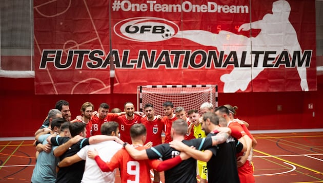 Österreichs Futsal-Team hat sich für das Heimturnier viel vorgenommen.  (Bild: Paul Gruber)