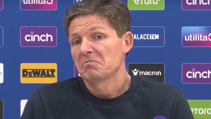Oliver Glasner had a nice metaphor ready after the 4-2 defeat against Manchester City.