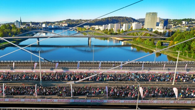 Der Linz Donau Marathon (Bild: LinzMarathon 2022)