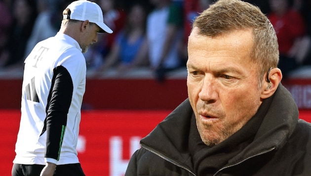 Lothar Matthäus (re.) geht mit Thomas Tuchel hart ins Gericht.