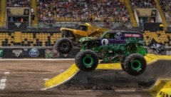 Bei der „Monster Jam“ in Hamburg gab es zu viele giftige Abgase.  (Bild: Monster Jam/Marcus Hartelt)