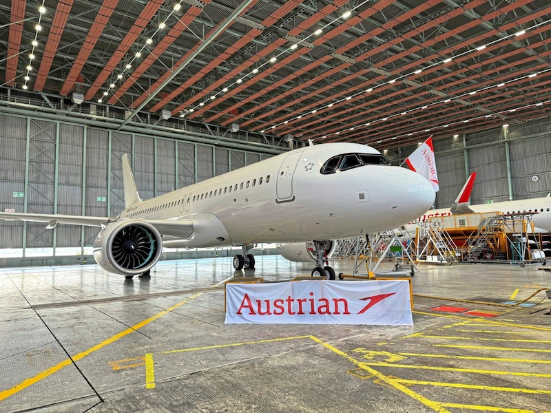 Der Airbus A320neo ist das jüngste Austrian-Airlines-Flottenmitglied. Aktuell sind bei Austrian fünf dieser neuen Maschinen im Einsatz. (Bild: Austrian Airlines/Andreas Jilly)