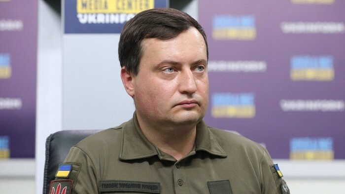 Andriy Yusov, spokesman for the Ukrainian military intelligence service (archive image)