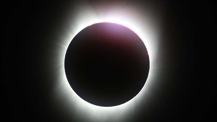 Közel teljes napfogyatkozás volt látható Wyomingban (USA) 2017-ben.