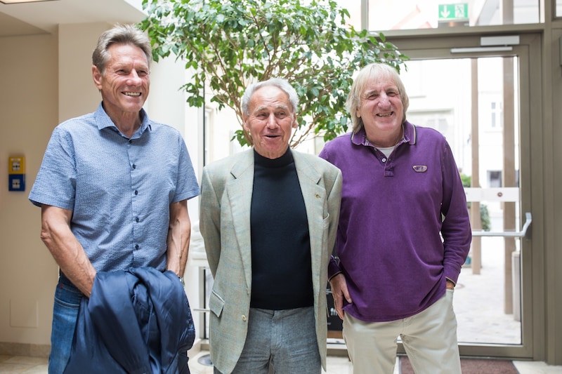 Walter Koch, Franz Hasil, Helmut König (Bild: GEPA pictures)