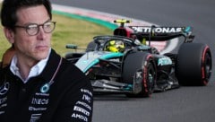 Bei Toto Wolff, Lewis Hamilton und Co. läuft es aktuell nicht rund.  (Bild: AP)