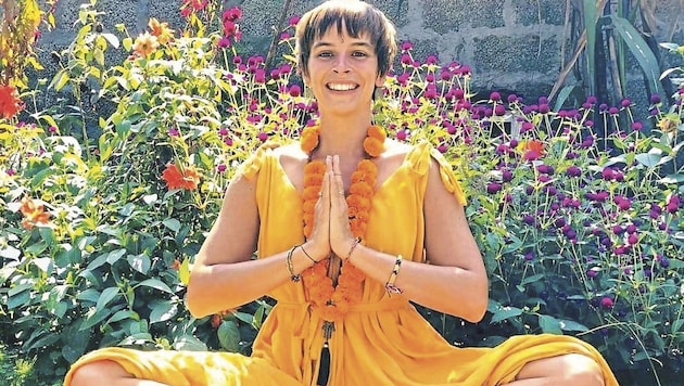 Always a smile on her face. Anika Bruckner is a laughter yoga teacher. (Bild: Anika Bruckner)