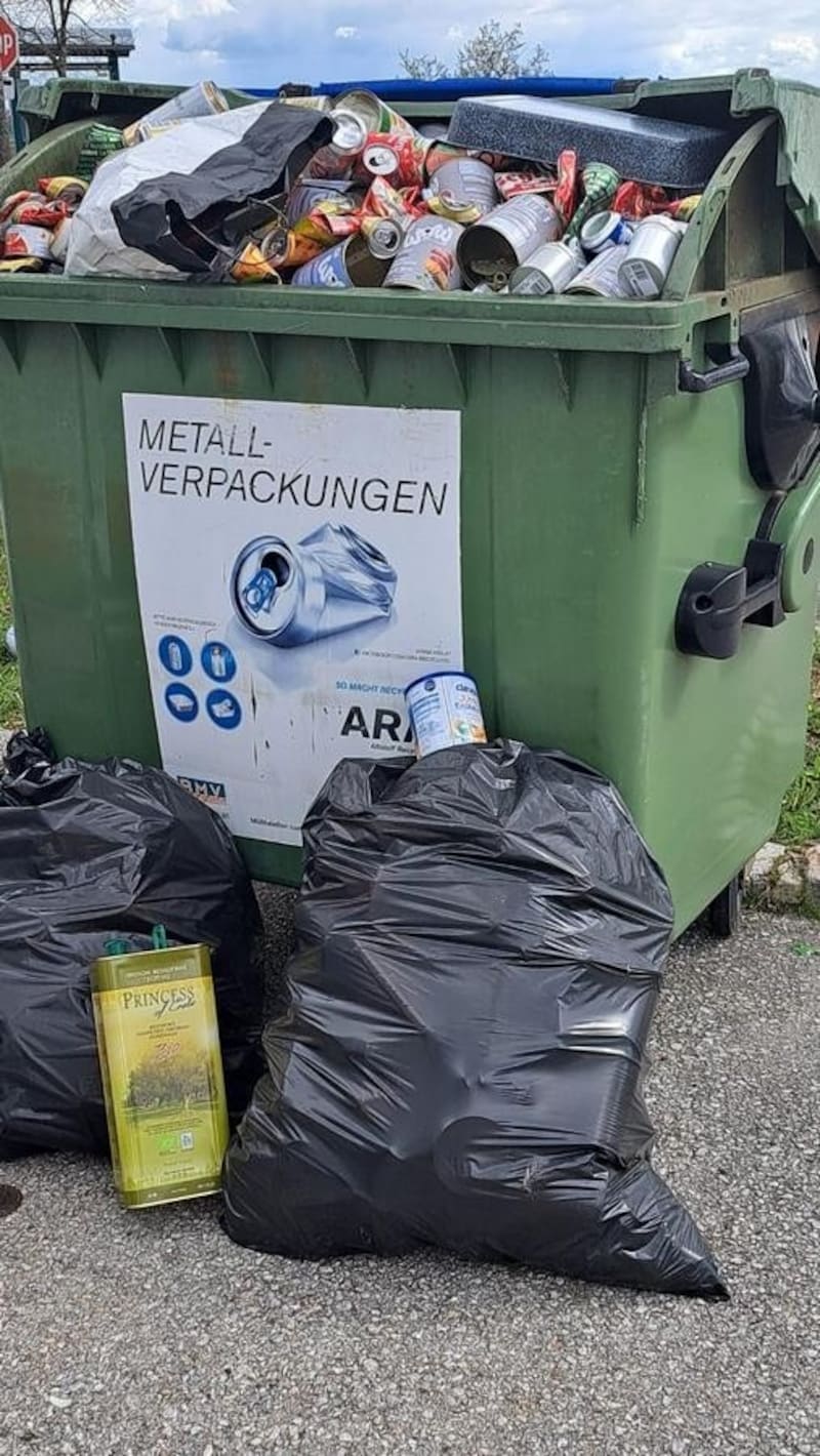 Ärger wegen der Verlegung der Müllcontainer (Bild: zVg)
