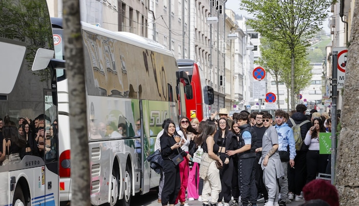 Montagnachmittag in der Paris-Lodron-Straße