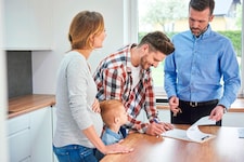 Das Interesse am Thema Eigenheim bleibt groß: Die Nachfrage nach Wohnungen ist im Vorjahr um 19 ...