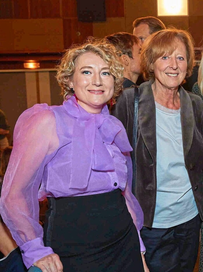 Die vielfach ausgezeichnete Kostümbildnerin Tanja Hausner (li.) räumte in der Kategorie „Bestes ...