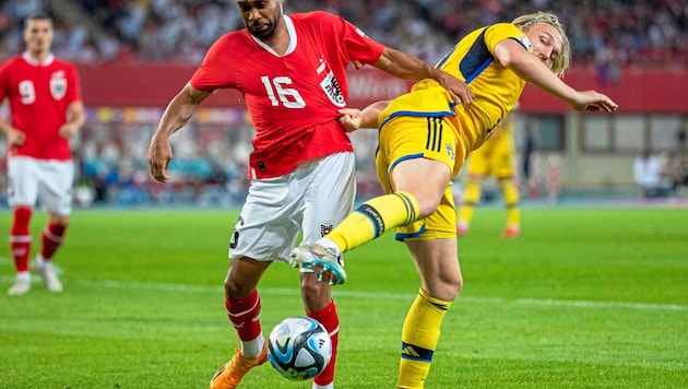 Phillipp Mwene (left) played strongly for Austria recently. (Bild: GEPA pictures)