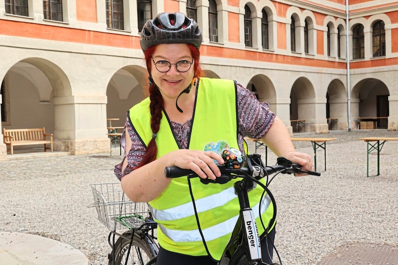 Liz Pabst ist seit eineinhalb Jahren eine Oma for Future. (Bild: Christian Jauschowetz)