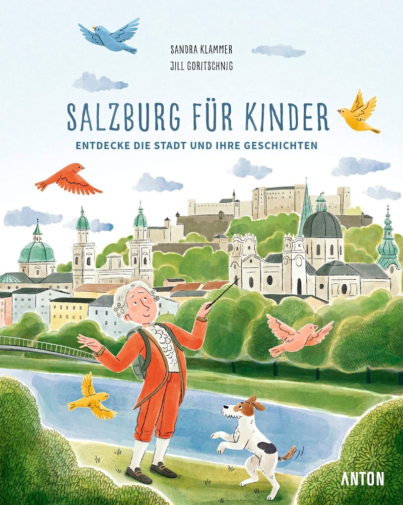 „Salzburg für Kinder ist soeben im Anton Puster Verlag (2024) erschienen. (Bild: Anton Pustet Verlag)