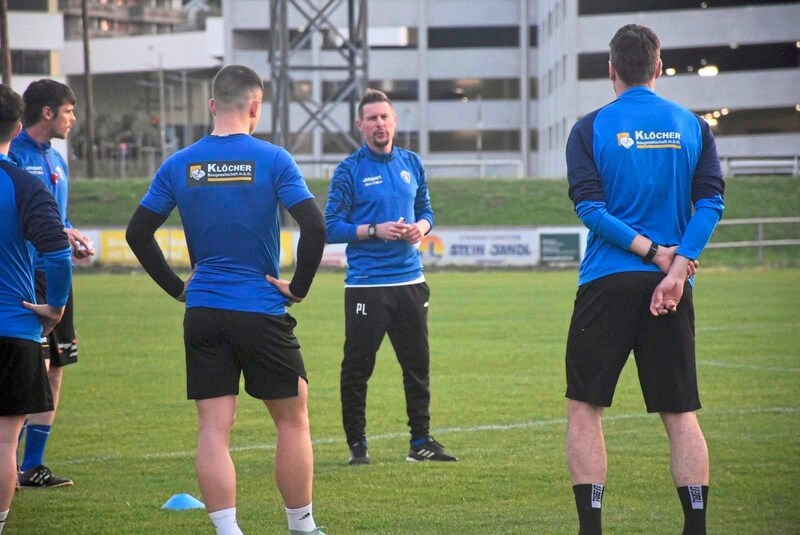 Oberwarts Neo-Trainer leitete bereits erste Einheiten. (Bild: SV Oberwart)