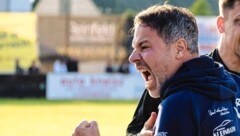 Für Horitschon-Coach Edi Stössl gibt´s aktuell nicht viel Grund zu jubeln. Auch „Co“ Schiefer ...