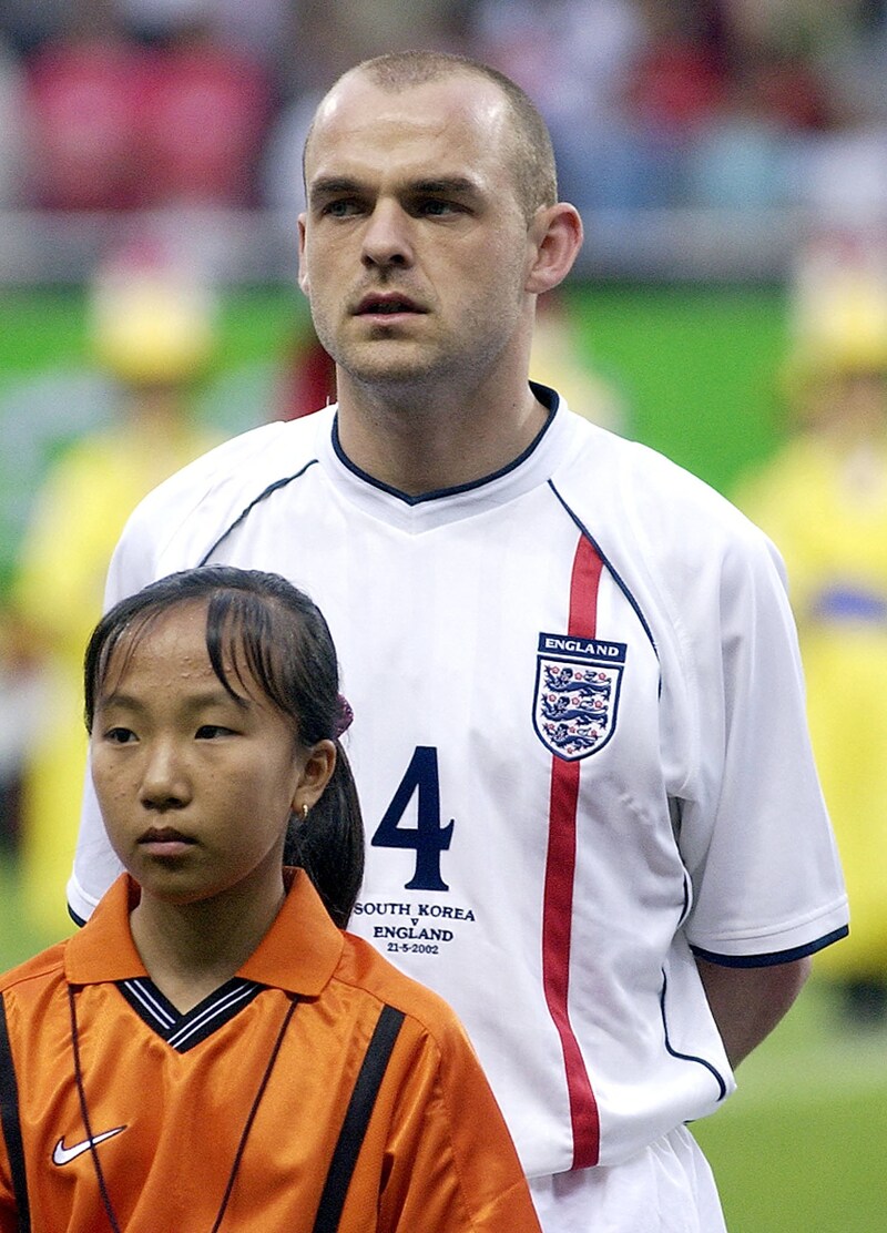 Danny Murphy im Trikot von Englands Nationalmannschaft (Bild: AFP)
