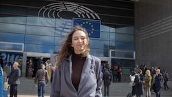 Lena Schilling, Kandidatin für die EU-Wahl (Bild: Grüne)