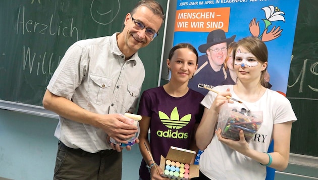 Inclusia 2024: At Bachmann-Gymnasium, pupils like Lilly are also delighted to welcome guests ...