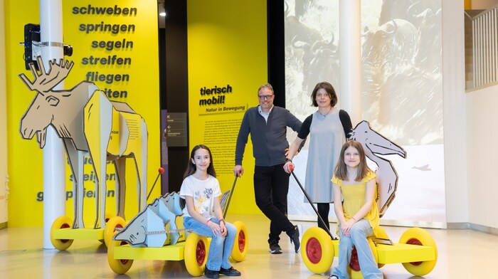 Interaktive Stationen laden zum Ausprobieren ein. Vielen Fragen wird auf den Grund gegangen.