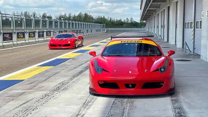 At the Autodromo di Modena, you can try your hand at being a racing driver.