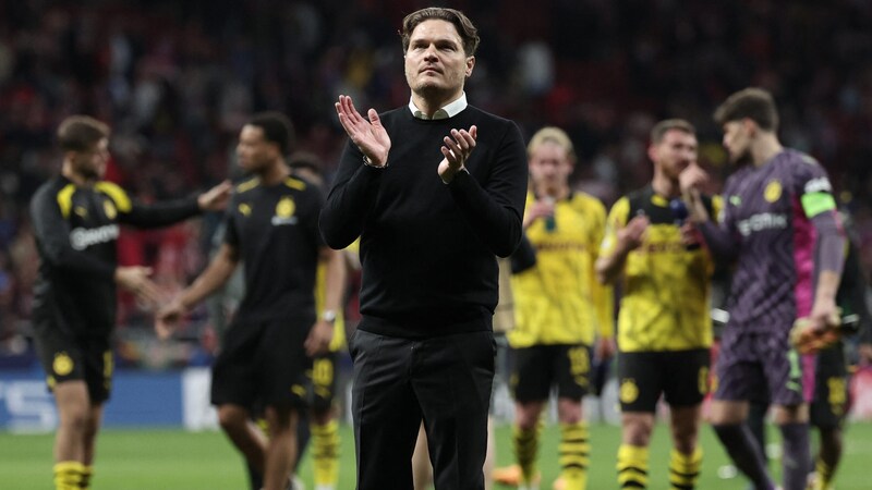 BVB-Trainer Edin Terzic (Bild: APA/AFP/Thomas COEX)