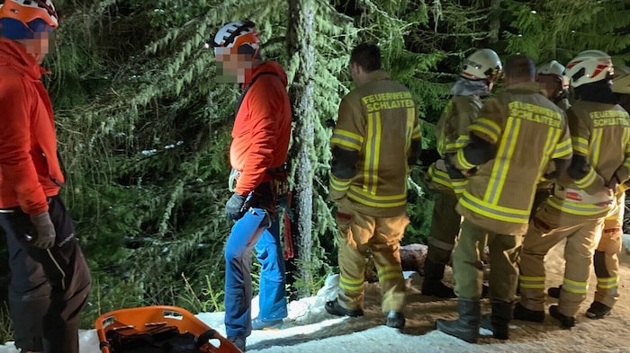 Feuerwehr und Bergrettung standen im Einsatz.
