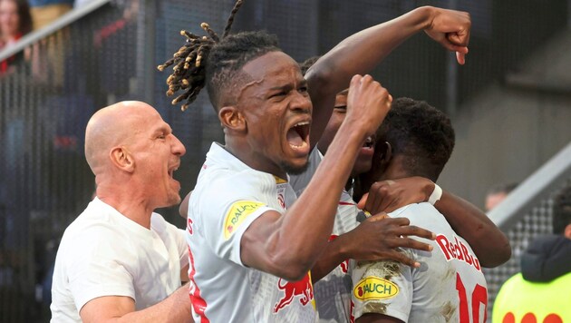 Recently, the joy at champions Salzburg was short-lived. (Bild: Andreas Tröster)