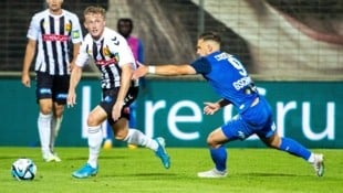 Admira (Teigl links) trifft im Derby auf St. Pölten und Gschweidl (Bild: GEPA pictures/ Philipp Brem)