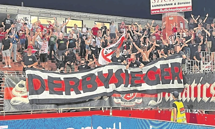 Die Admira-Fans und ihr transparenter Auftrag.