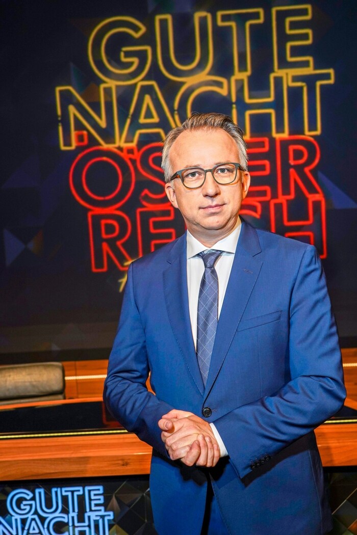 Peter Klien in „Gute Nacht Österreich“.