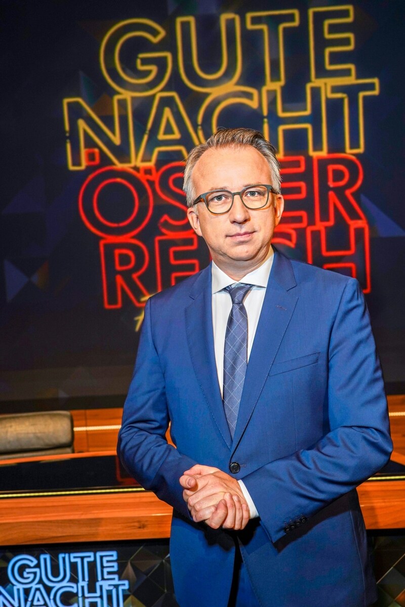 Peter Klien in „Gute Nacht Österreich“. (Bild: ORF)