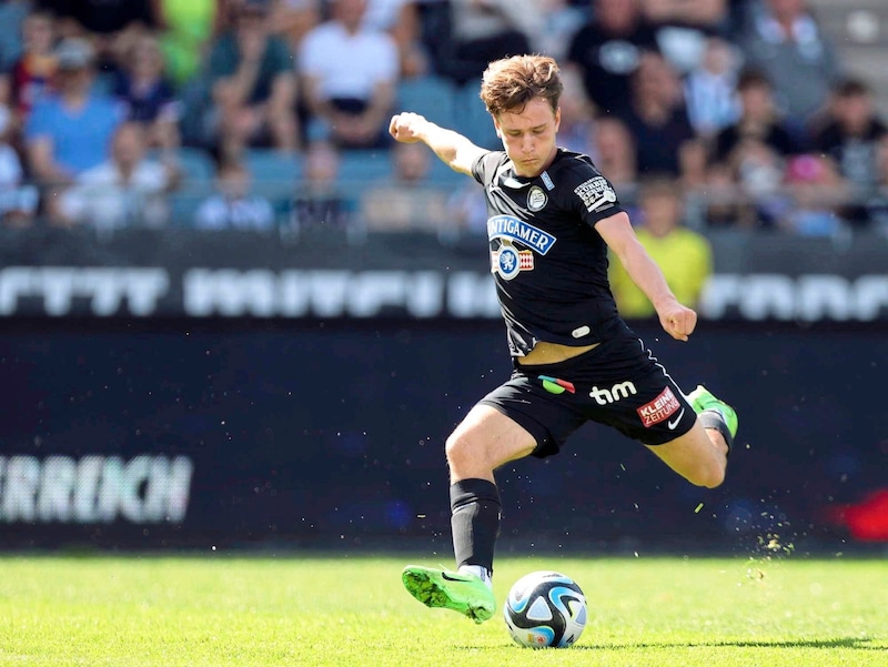 Paul Pizzera ist begeisterter Sturm-Graz-Fan. (Bild: GEPA pictures)