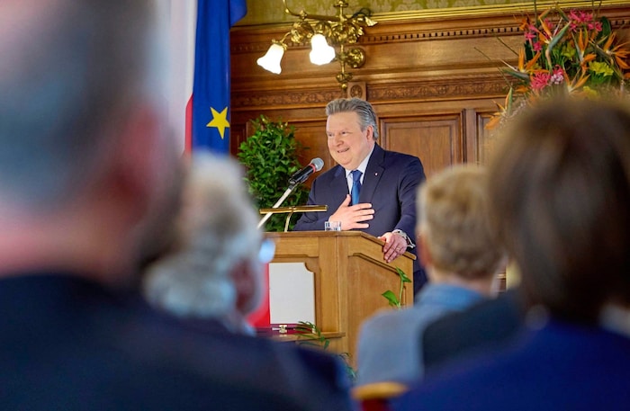 Landeshauptmann und Bürgermeister des Landes und der Stadt Wien zeigte sich sichtlich begeistert von den Errungenschaften und Vitae „seiner Ehrenbürger“.