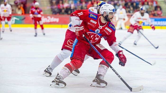 KAC-Abgang Lukas Haudum dominierte im Finale zeitweise.