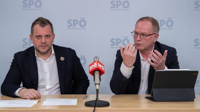 SPÖ Deputy Mayor Alfed Strohmayer (right) is relieved that he is no longer under investigation. ...
