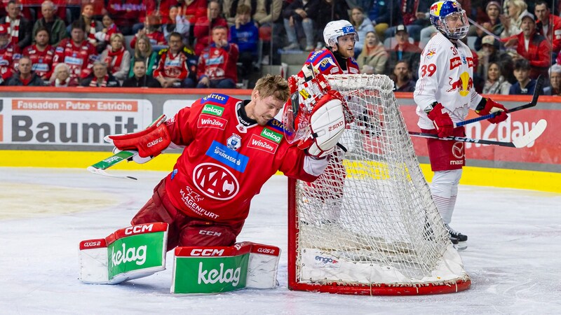 KAC-Goalie Sebastian Dahm ist für Koch ein Schlüssel für den Erfolg. (Bild: GEPA pictures)