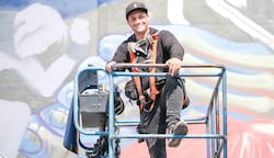 Der Österreicher Nychos ist ein weltweit bekannter Street Art-Künstler (Bild: Einöder Horst)