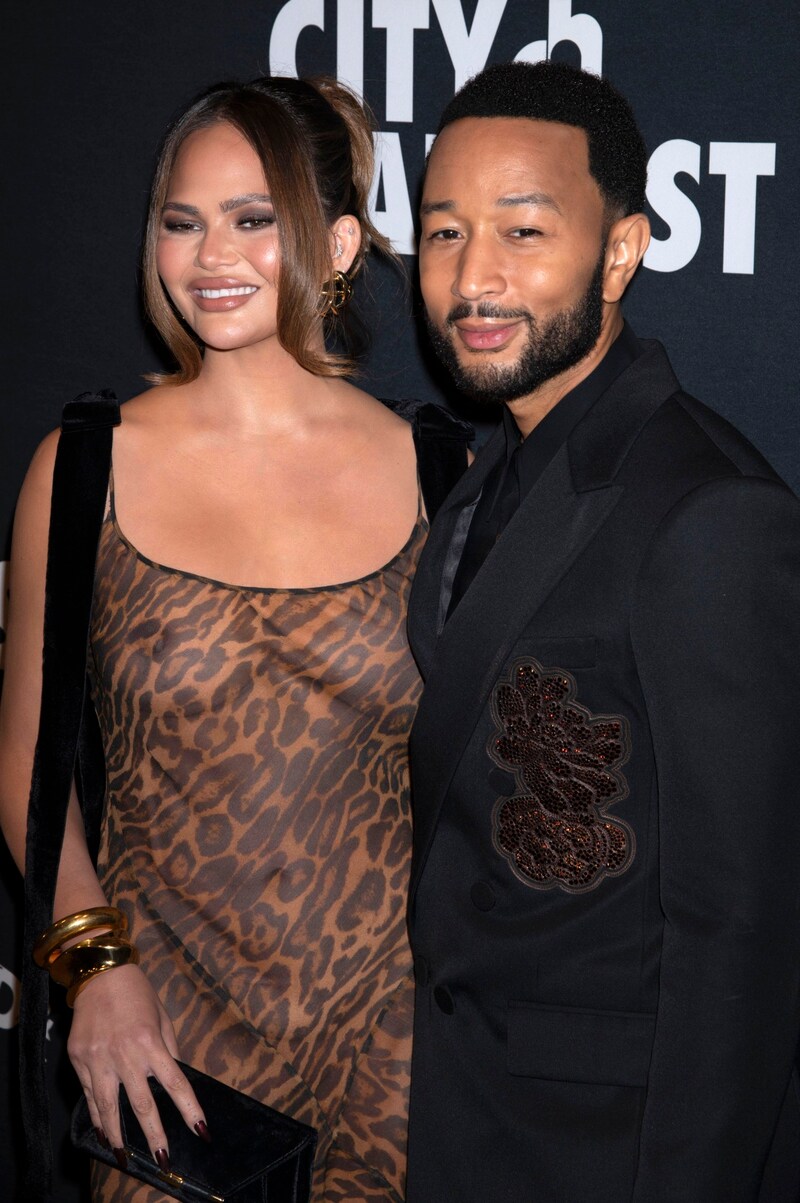 John Legend stimmte sich modisch mit seiner Frau ab. (Bild: Barbara Hine / Action Press / picturedesk.com)