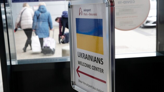 A szomszédos Moldovában júniusban vagy júliusban készülnek az Ukrajnából érkező menekülthullámra. (Bild: AFP)