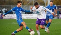 Hutter (li. vom FC Pinzgau) freut sich auf einen Bundesligisten, Sorda (Austria Salzburg) trifft auf ein bekanntes Team. (Bild: Andreas Tröster)