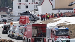 Ein Großaufgebot von Einsatzkräften befand sich vor Ort in Vent. (Bild: Birbaumer Christof)