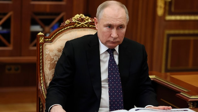Der russsische Präsident Wladimir Putin (Bild: ASSOCIATED PRESS)